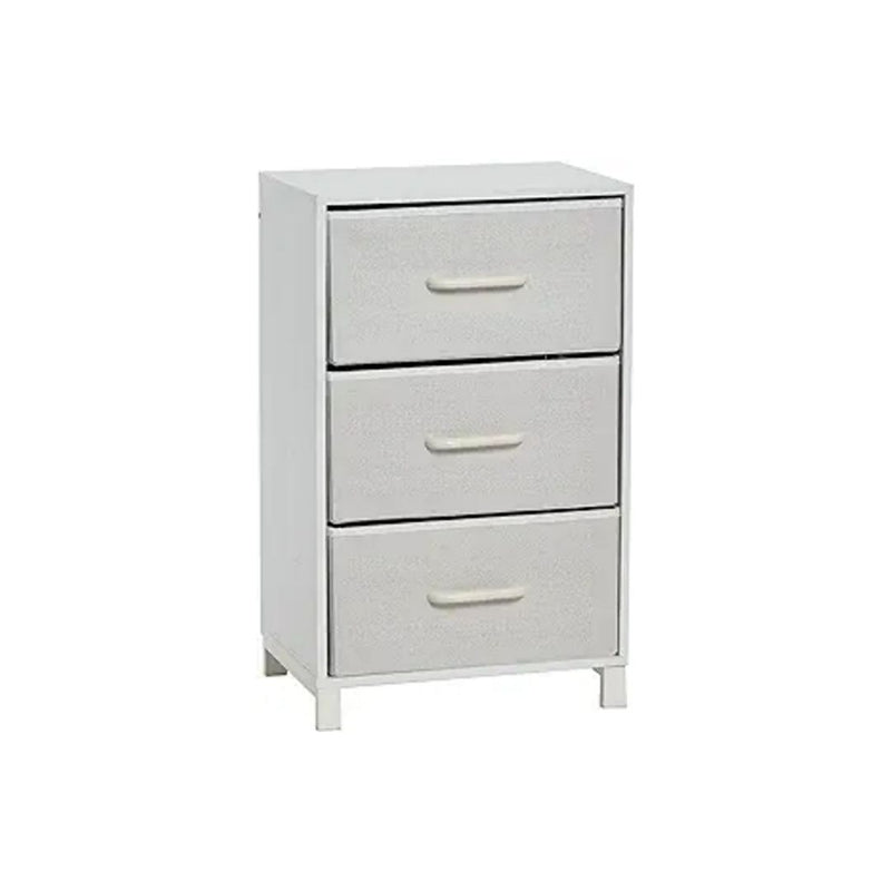 Dresser Nightstand Chest w/3 Drawers