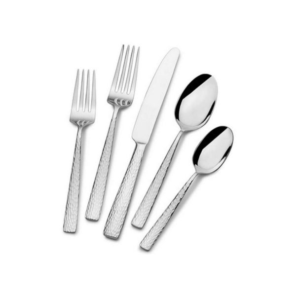 65 Piece Set Of Mikasa Oliver Gleam 18/10 Stainless Steel Silverware Set