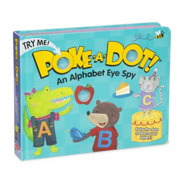 Melissa & Doug Poke-a-Dot: An Alphabet Eye Spy Board Book