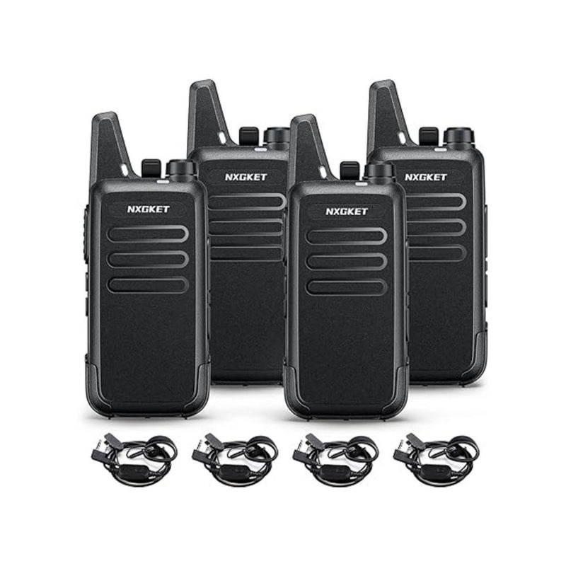 4-Pack Long Range Walkie Talkies
