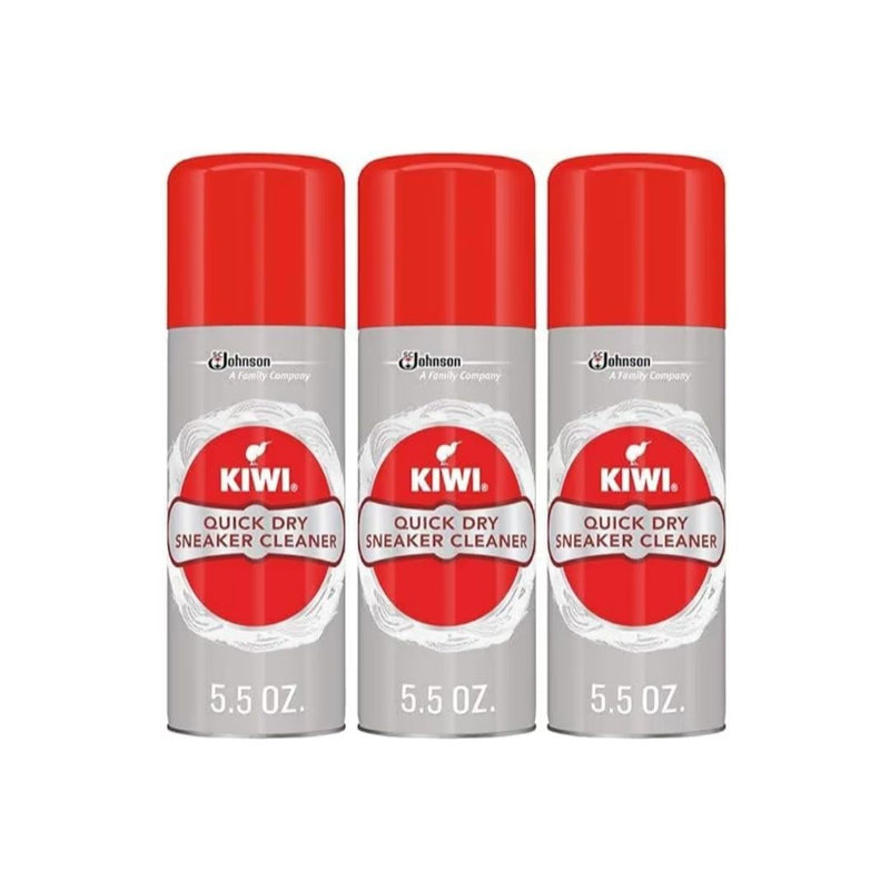 3 Pack Of Kiwi Quick Dry Sneaker Cleaner