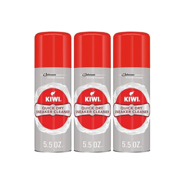3 Pack Of Kiwi Quick Dry Sneaker Cleaner