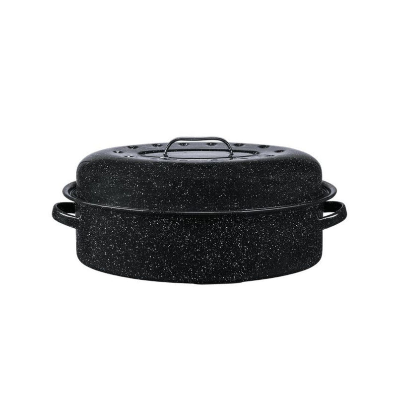 Granite Ware 18-Inch Covered Oval Roasting Pan