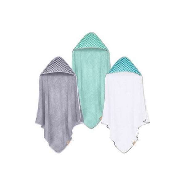 3-Pack Of Baby Hooded Bath Towels