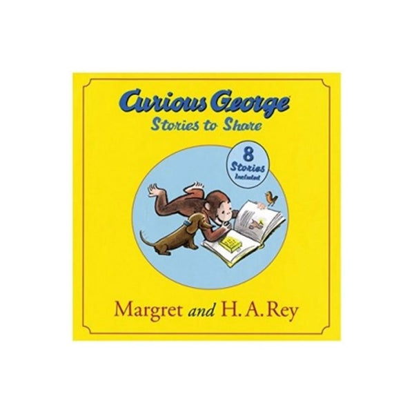 Curious George Stories to Share Hardcover Book (Includes 8 Stories)