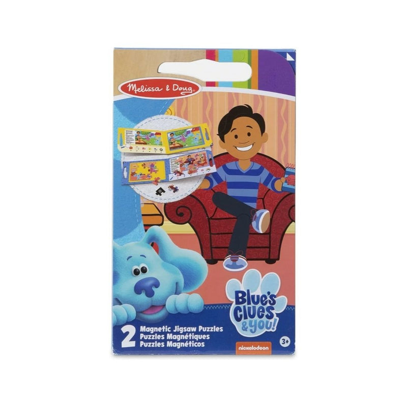 Melissa & Doug Blue’s Clues & You! Take-Along Magnetic Jigsaw Puzzles ...