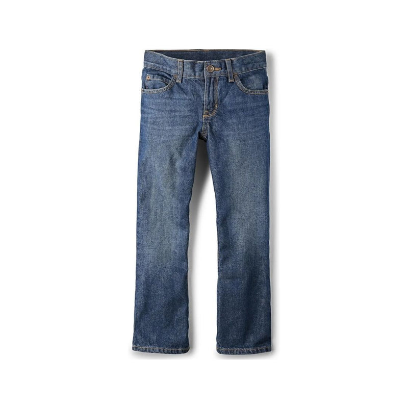 The Children’s Place Boys’ Basic Bootcut Jeans
