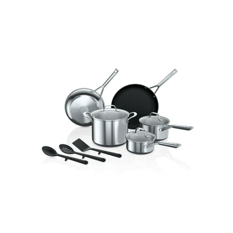 Ninja Foodi Neverstick Essential Stainless 11-Piece Cookware Set