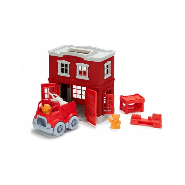 Green Toys Fire Station Playset