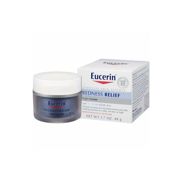 Eucerin Redness Relief Night Creme (1.7 oz Jar)