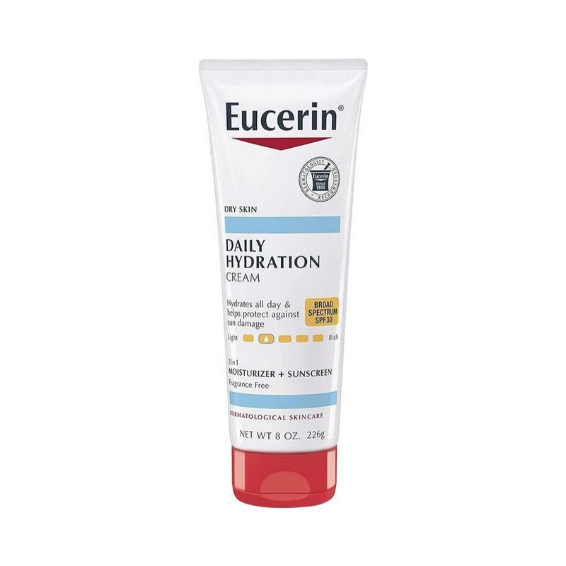 Eucerin Daily Hydration Broad Spectrum SPF 30 Sunscreen Body Cream