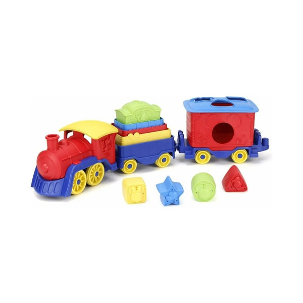 Green Toys Mickey Mouse & Friends Stack & Sort Train