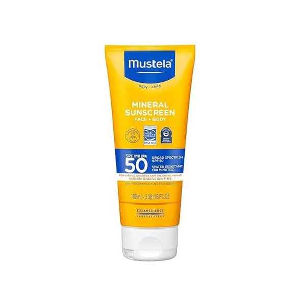Mustela Baby Mineral Sunscreen Lotion SPF 50 Broad Spectrum