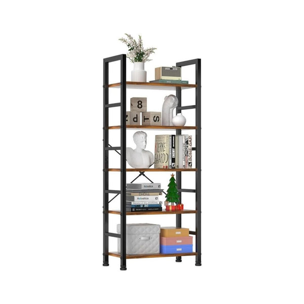 5-Tier Tall Modern Bookshelf