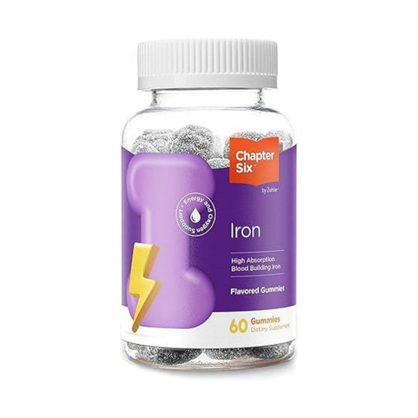 60 Chapter Six Iron Gummies With Vitamin C
