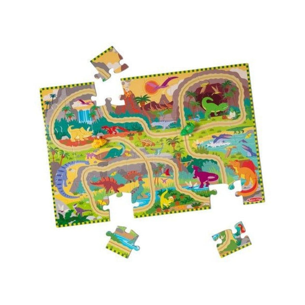 Melissa & Doug Dinosaur Adventure Floor Puzzle