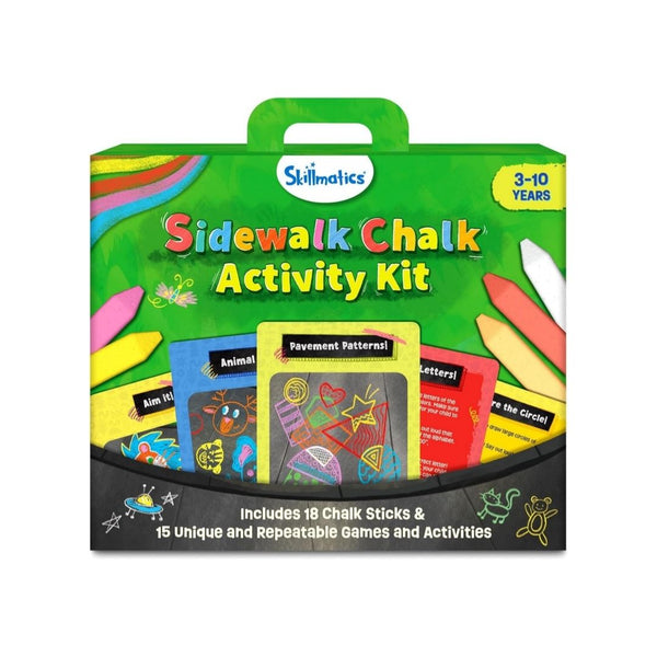 Skillmatics Sidewalk Chalk Activity Kit
