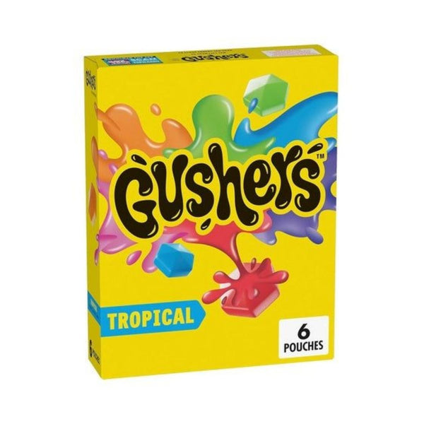 6 Gushers Fruit Flavored Snacks