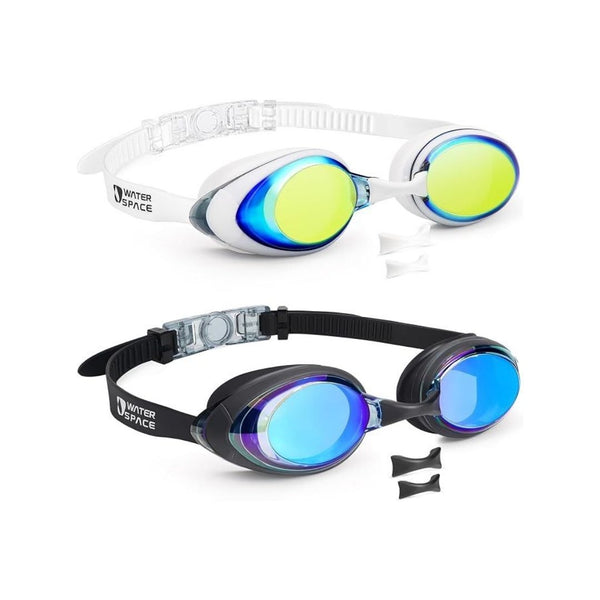 2-Pack Kids Swim Goggles (2 Color Combinations)