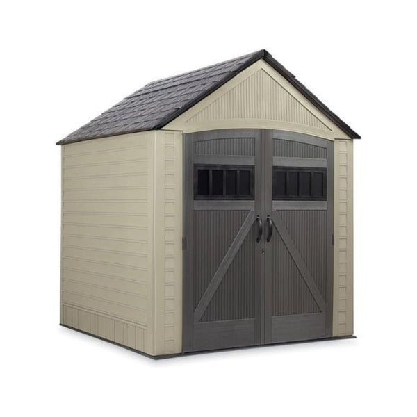 7x7 Rubbermaid Resin Outdoor Storage Shed