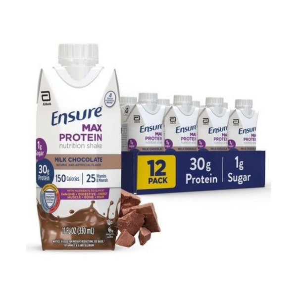 12 Ensure Max Protein Shakes (OU-D)