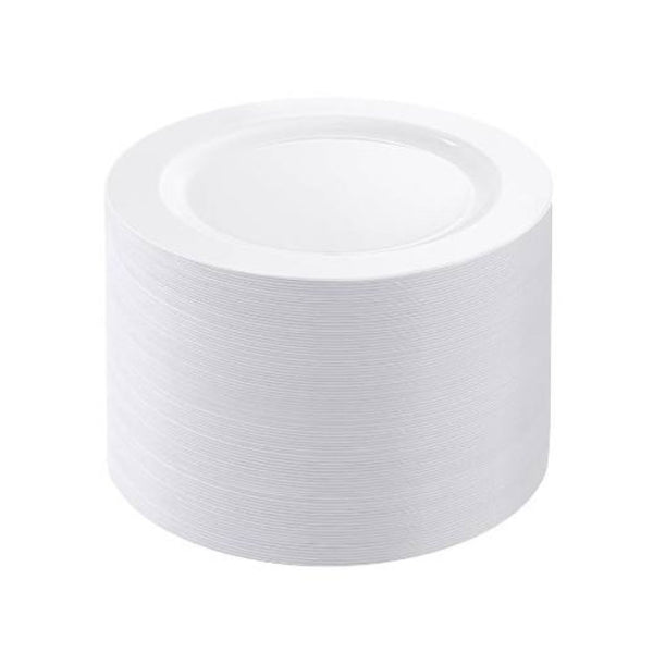 100 Disposable Paper Plates On Sale (2 Colors)
