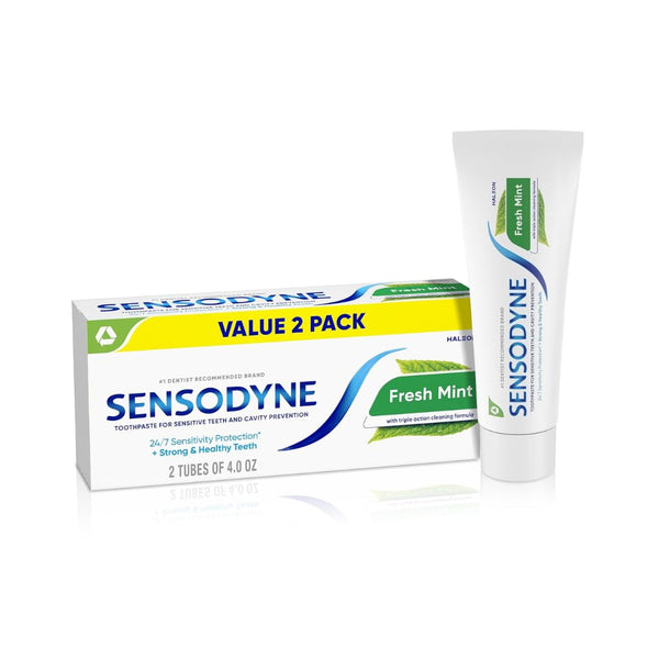 2-Pack Sensodyne Fresh Mint Sensitive Toothpaste