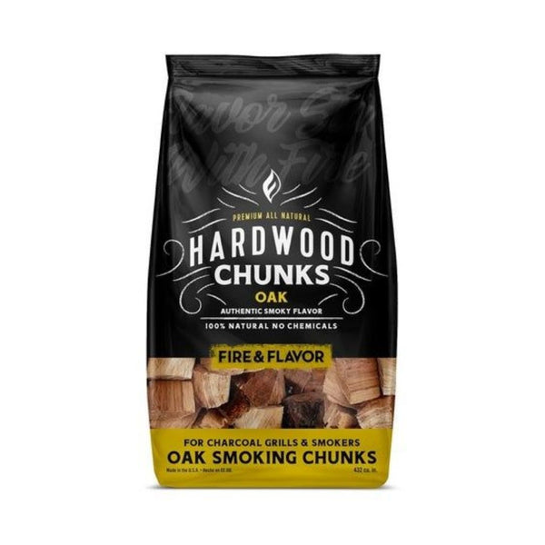 4-Lb Fire & Flavor Oak Wood Smoking Chunks