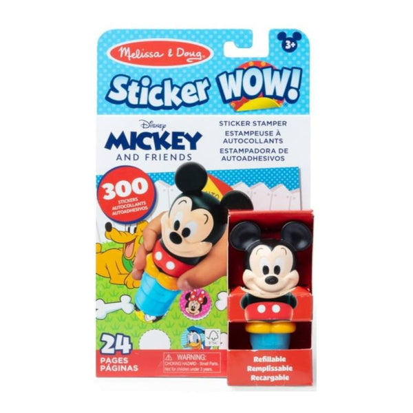 Melissa & Doug Sticker Wow! 24-Page Activity Pad and Sticker Stamper