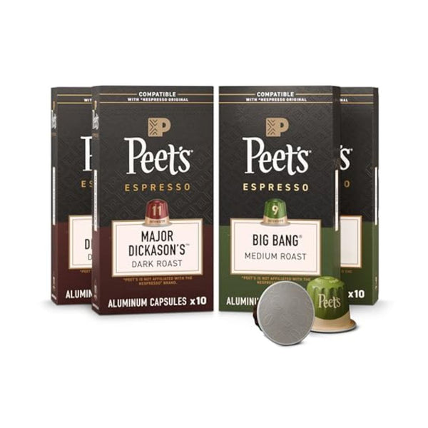 40 Count Espresso Capsules Variety Pack