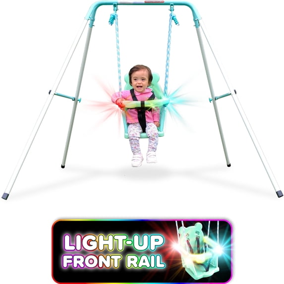 Sportspower My 1st Light-Up Toddler Swing