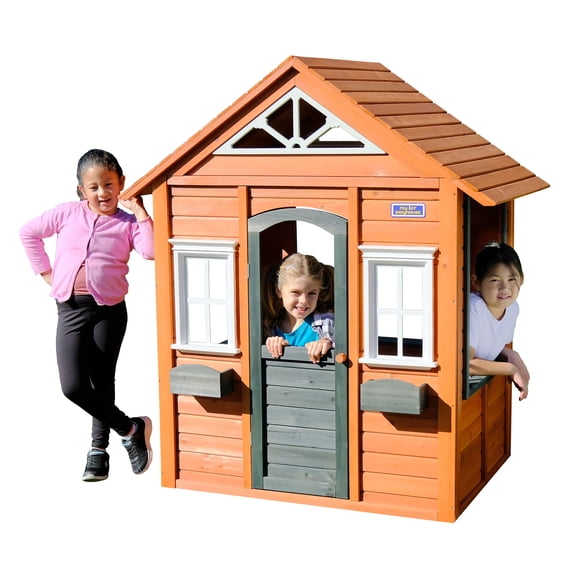 Sportspower My 1st Wooden Playhouse