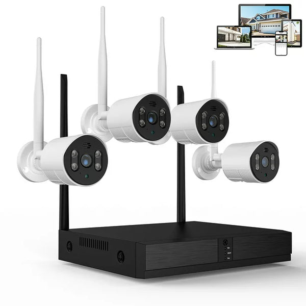 4 Camera Security Surveillance System