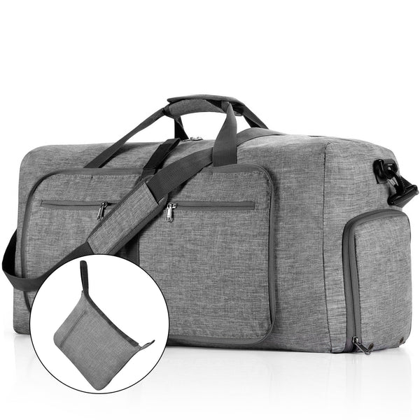 Foldable Duffle Bag with Shoes Compartment (3 Colors) simplexdeals