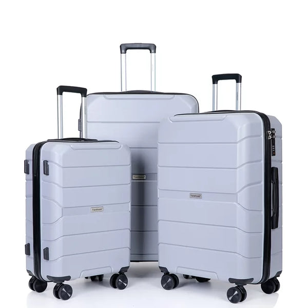 3 Piece Travelhouse Hardside Luggage Set (6 Colors)