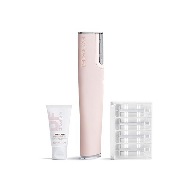 DERMAFLASH LUXE+ Device, Anti, Aging, Exfoliation, Hair Removal, and Dermaplaning Tool
