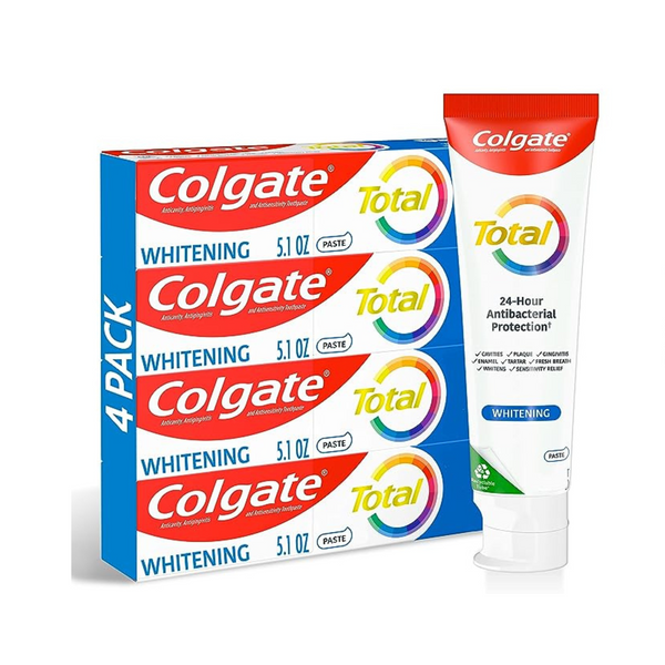 4-Pack Colgate Total Whitening Toothpaste