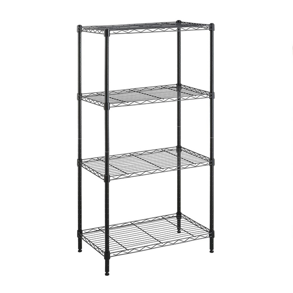 4Shelf Amazon Basics Adjustable Storage Shelving Unit simplexdeals
