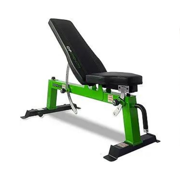 CAP Barbell Deluxe Utility Weight Bench w/ 7-Position Back Pad & 3-Position Seat Pad