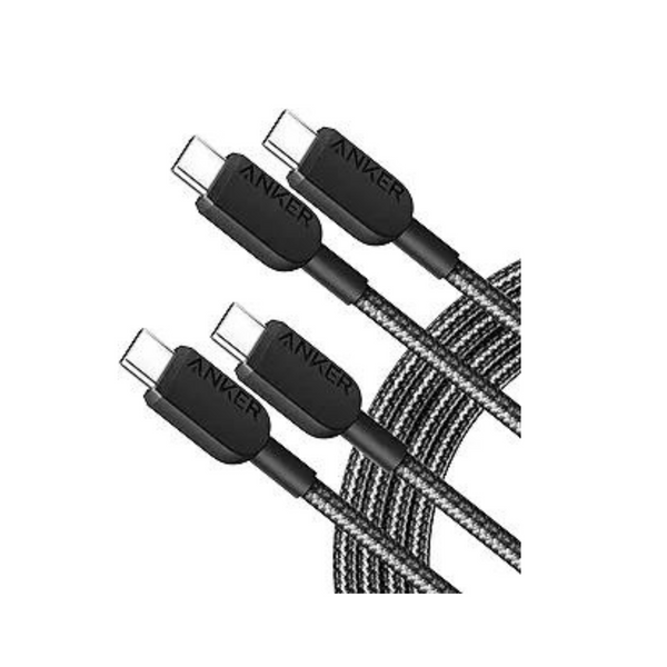 2-Pack Anker USB C to USB C Fast Charging Cable