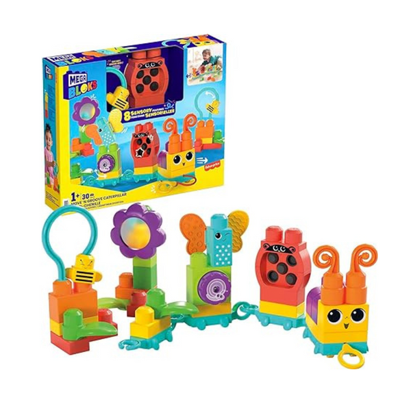 MEGA BLOKS Fisher Price Sensory Building Blocks Toy – Simplexdeals