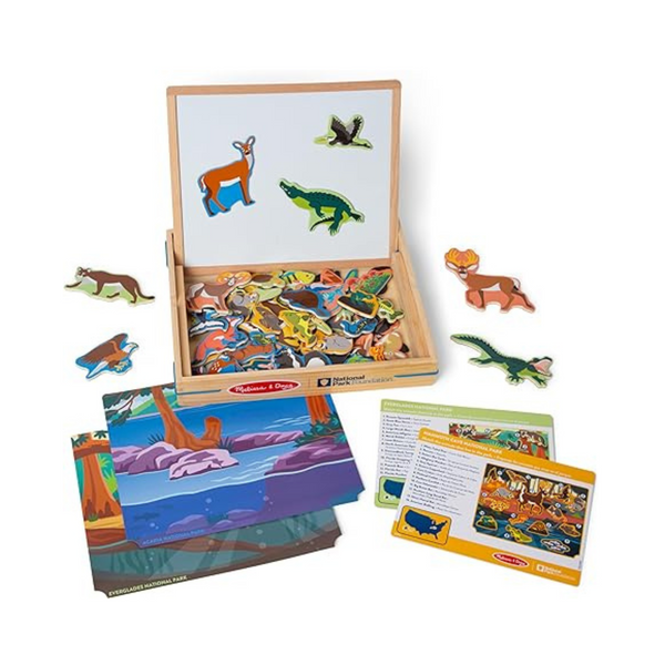 60-Piece Kids Melissa & Doug National Parks Wood Magnetic Matching Gam ...