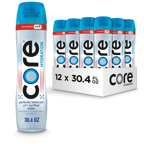 12 Bottles of Core Hydration Perfectly Balanced Water