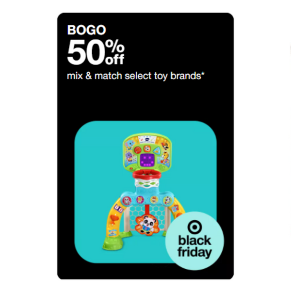 Buy 1 Get 1 50% Off Select Toys at Target