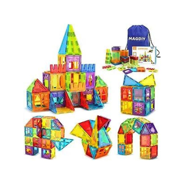 40-Piece Magnetic Tiles Building Set