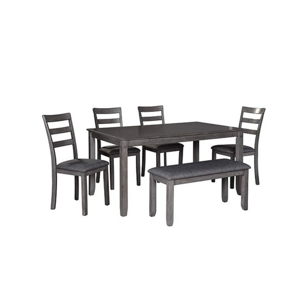 Signature Design by Ashley Bridson Modern 6 Piece Dining Table Set