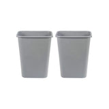 2-Pack 10 Gallon Rectangular Wastebasket