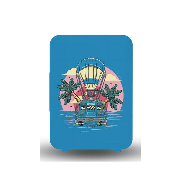 Fortnite Battle Bus 6 Can Mini Fridge simplexdeals