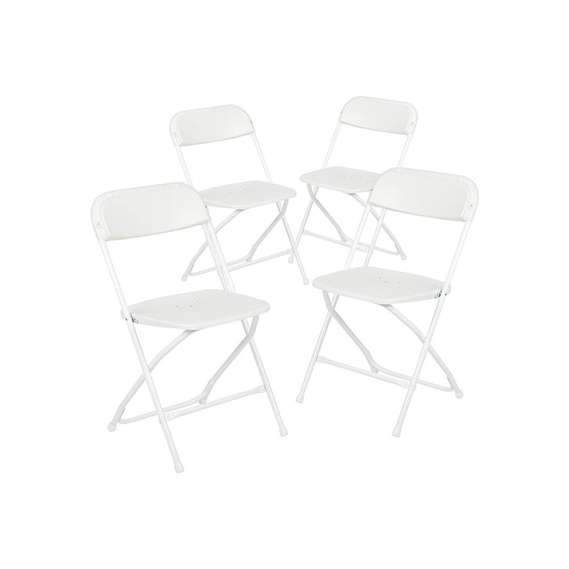 4-Pack Flash Furniture Hercules Series Plastic Folding Chairs