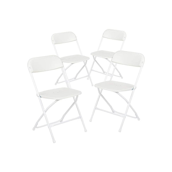 4-Pack Flash Furniture Hercules Series Plastic Folding Chairs
